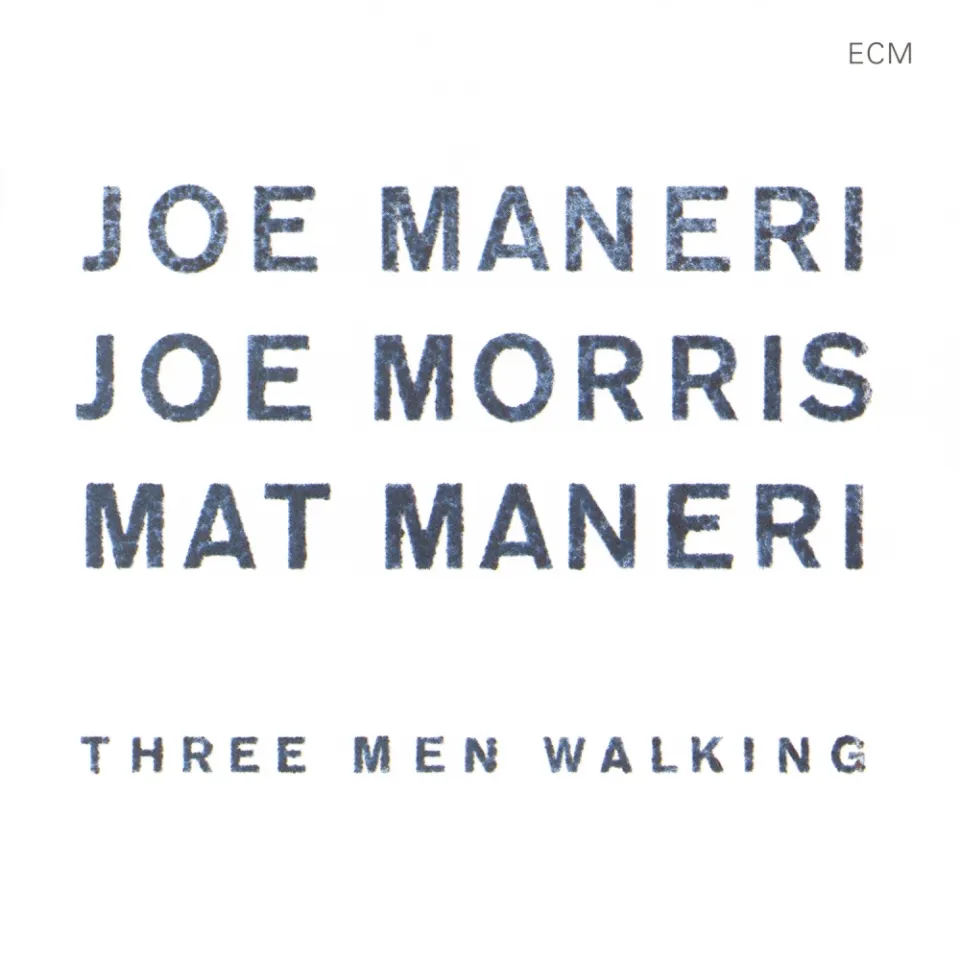 ECM Records Three Men Walking Vinyl LP Free Jazz
