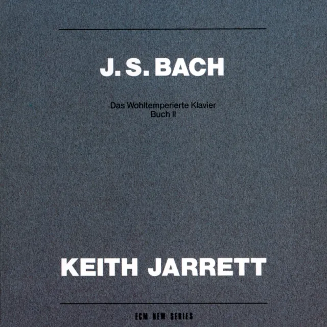 ECM Bach Wohltemperierte Klavier Buch II CD Klavier