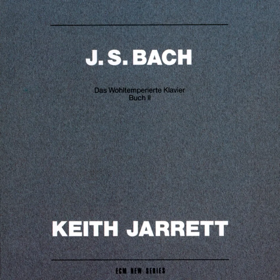 ECM Bach Wohltemperierte Klavier Buch II CD Klavier