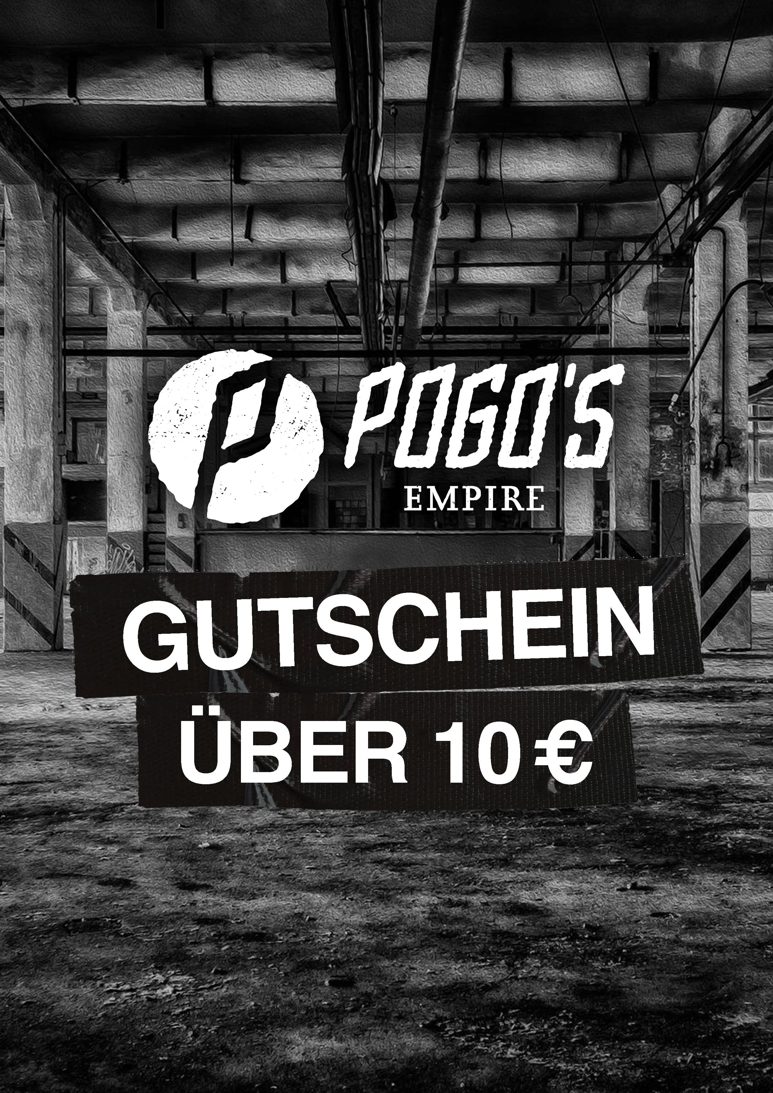 Pogo's Empire Geschenkgutschein 10 € PDF zum Ausdrucken