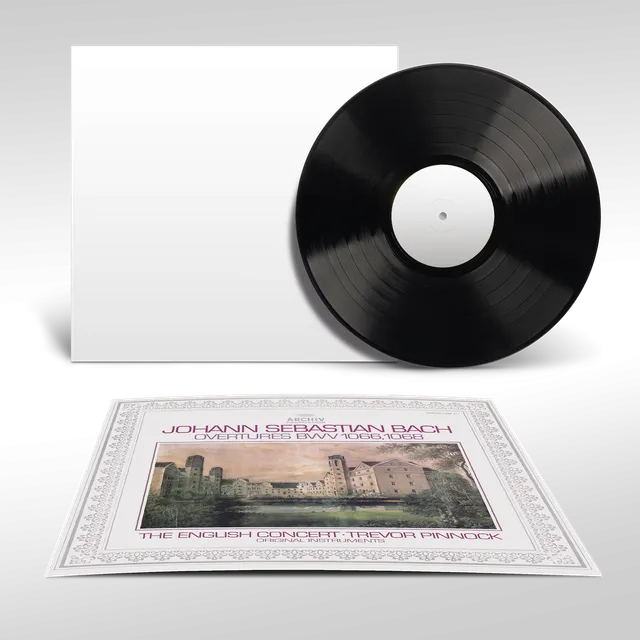 Deutsche Grammophon Bach Ouvertüren BWV 1066 1068 White Label Vinyl