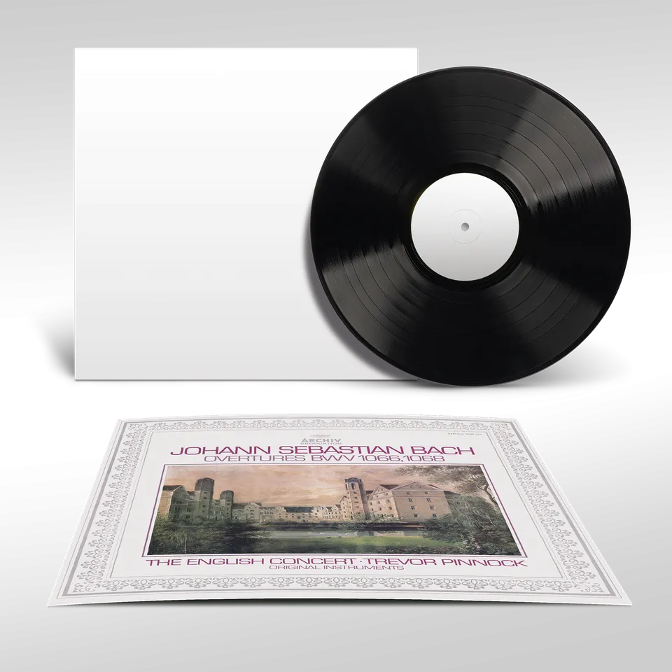 Deutsche Grammophon Bach Ouvertüren BWV 1066 1068 White Label Vinyl