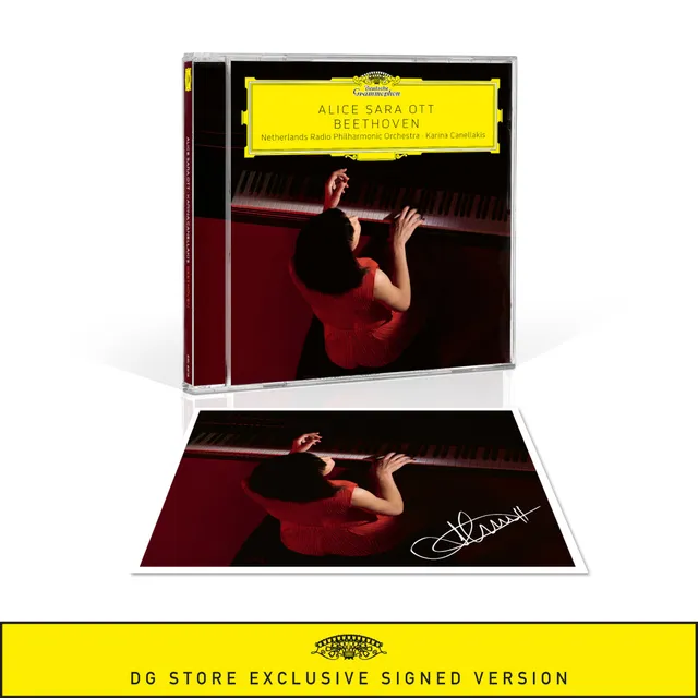 Deutsche Grammophon Alice Sara Ott Beethoven CD signiert
