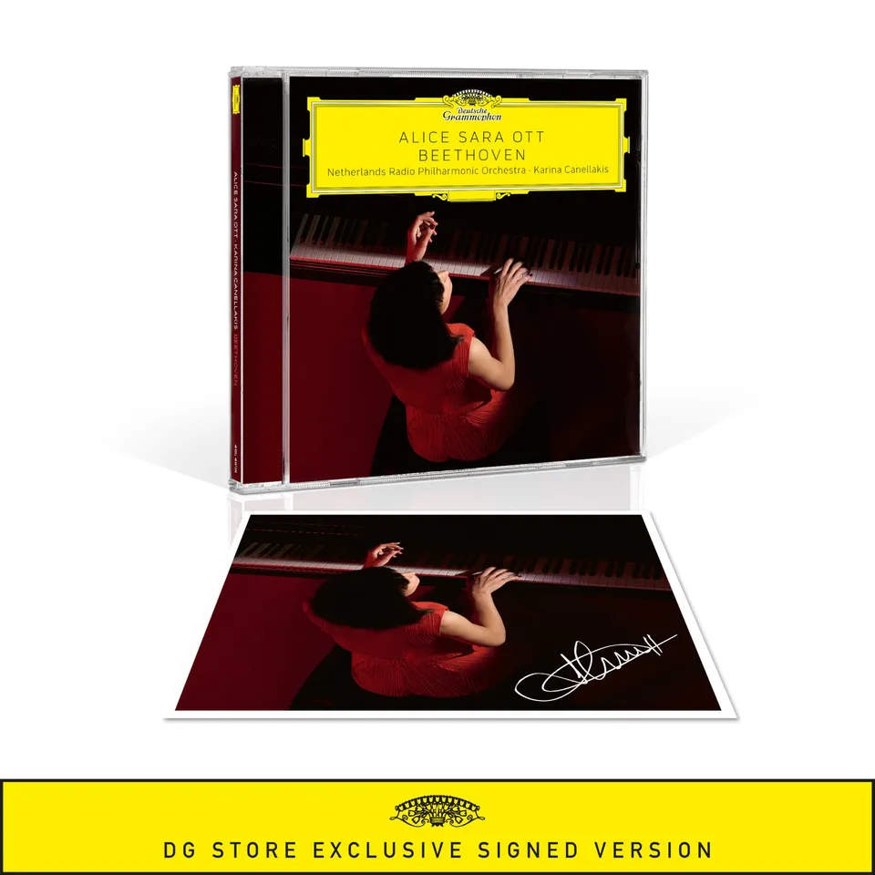 Deutsche Grammophon Alice Sara Ott Beethoven CD signiert