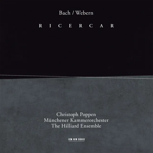 ECM Records Ricercar CD Bach Webern Klassik