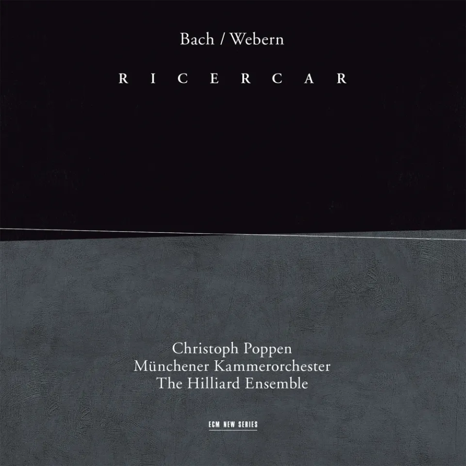 ECM Records Ricercar CD Bach Webern Klassik