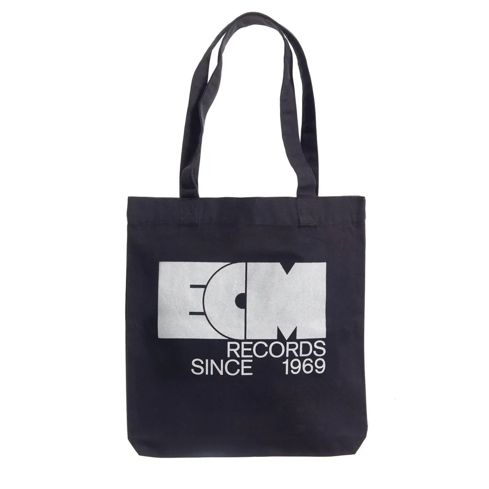 ECM Bag Logo 1969 Black Stoffbeutel Recycling