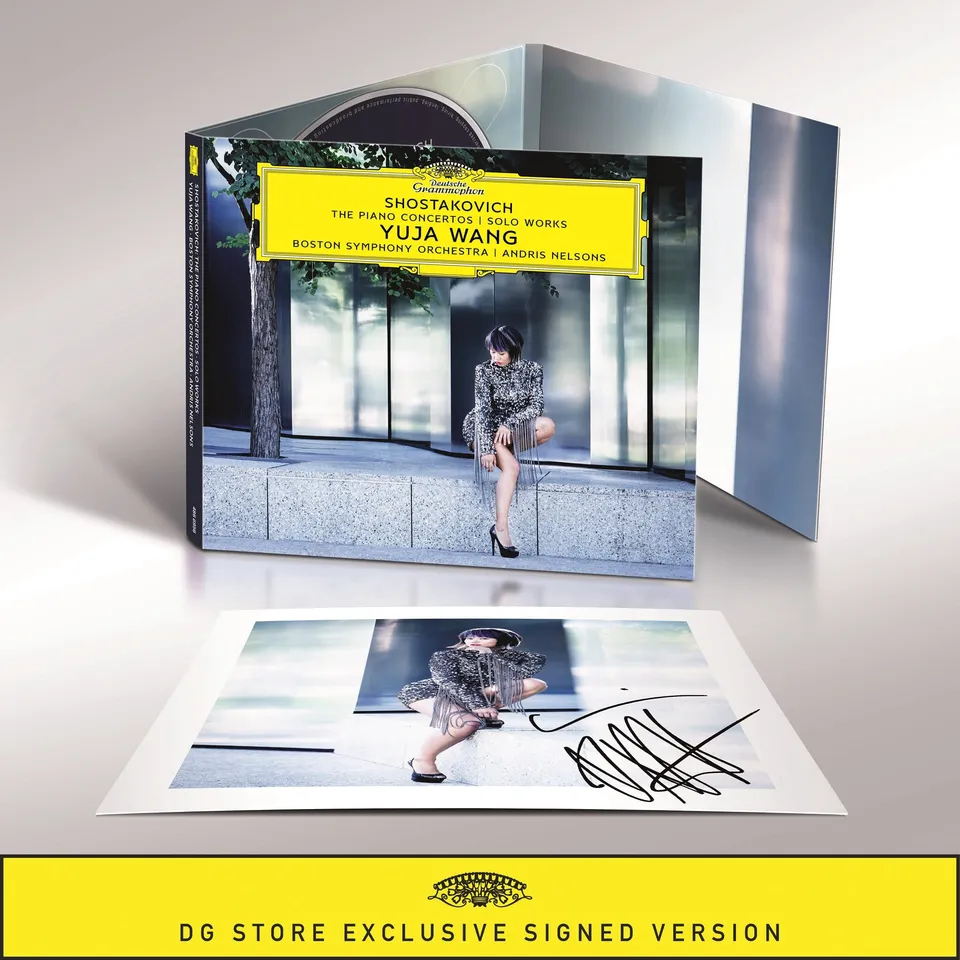 Deutsche Grammophon Yuja Wang Shostakovich Piano Concertos Vinyl signiert