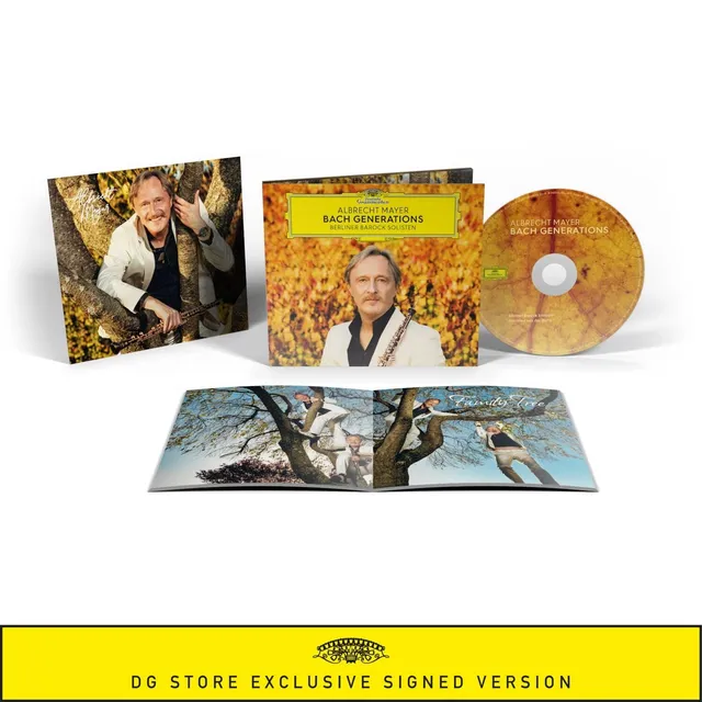 Deutsche Grammophon Albrecht Mayer Bach Generations CD signiert