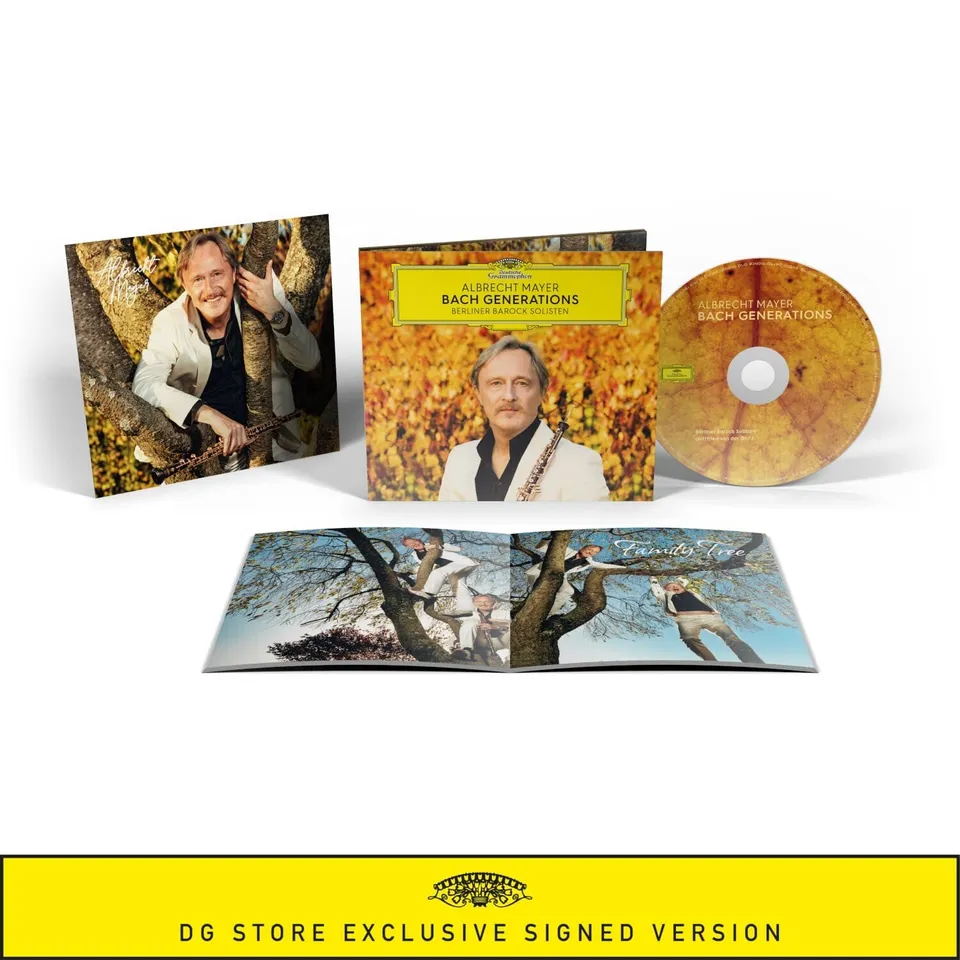 Deutsche Grammophon Albrecht Mayer Bach Generations CD signiert
