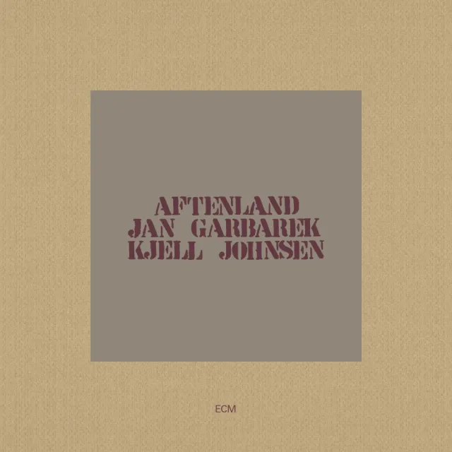 ECM Jan Garbarek Aftenland CD Touchstones
