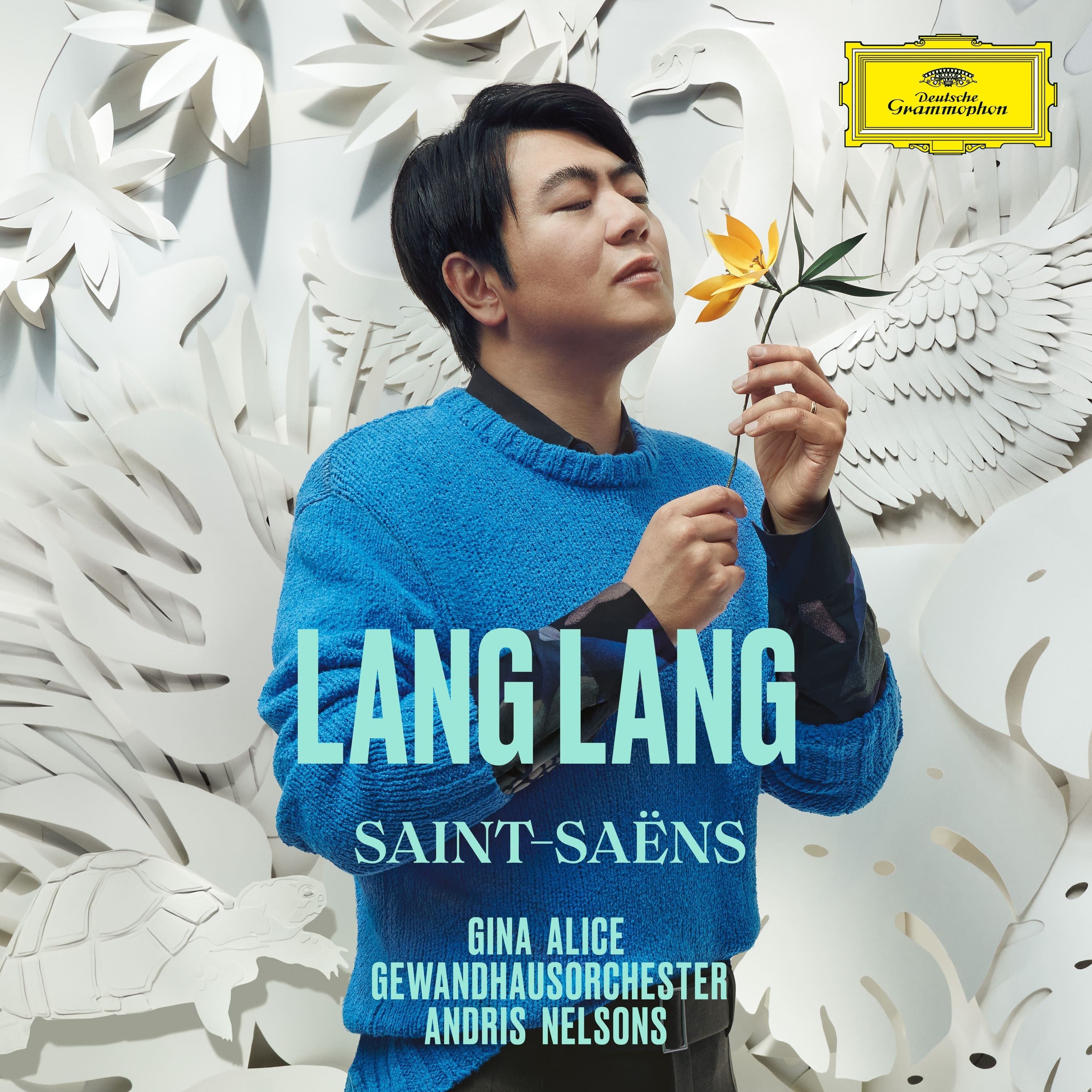 Deutsche Grammophon Lang Lang Saint-Saëns Vinyl signiert