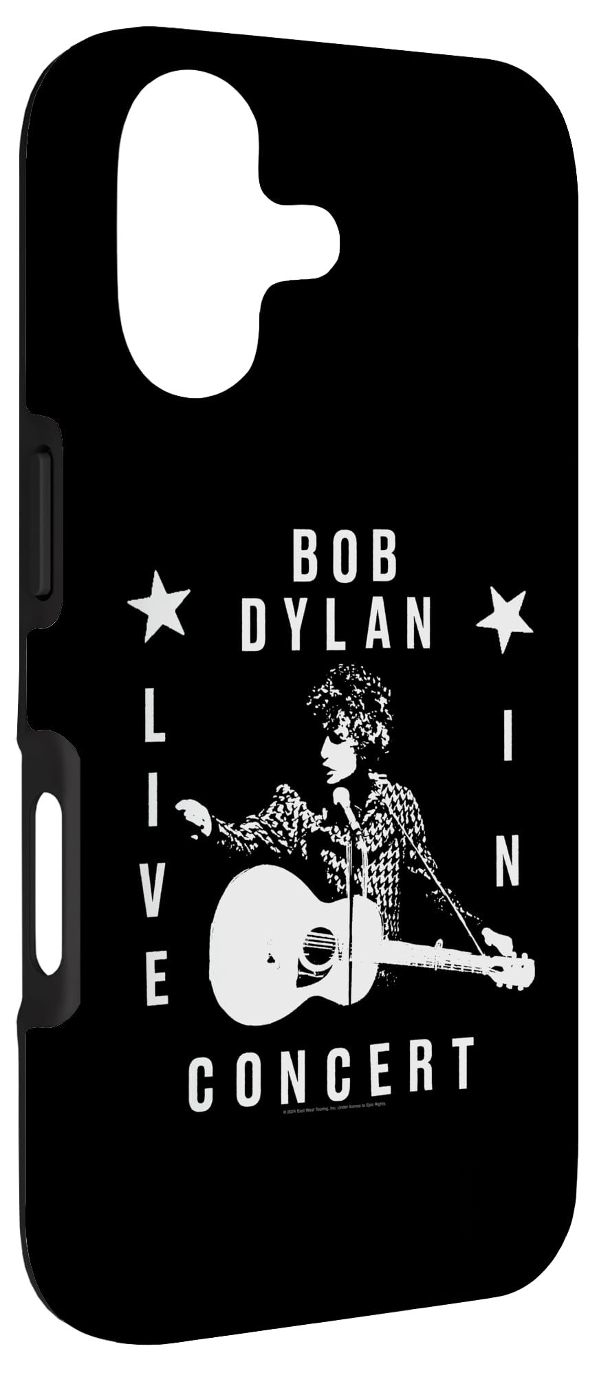 Bob Dylan Live In Concert iPhone 17 Handyhülle stoßfest