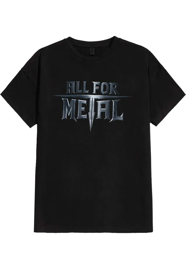 All For Metal Legends Logo T-Shirt schwarz L