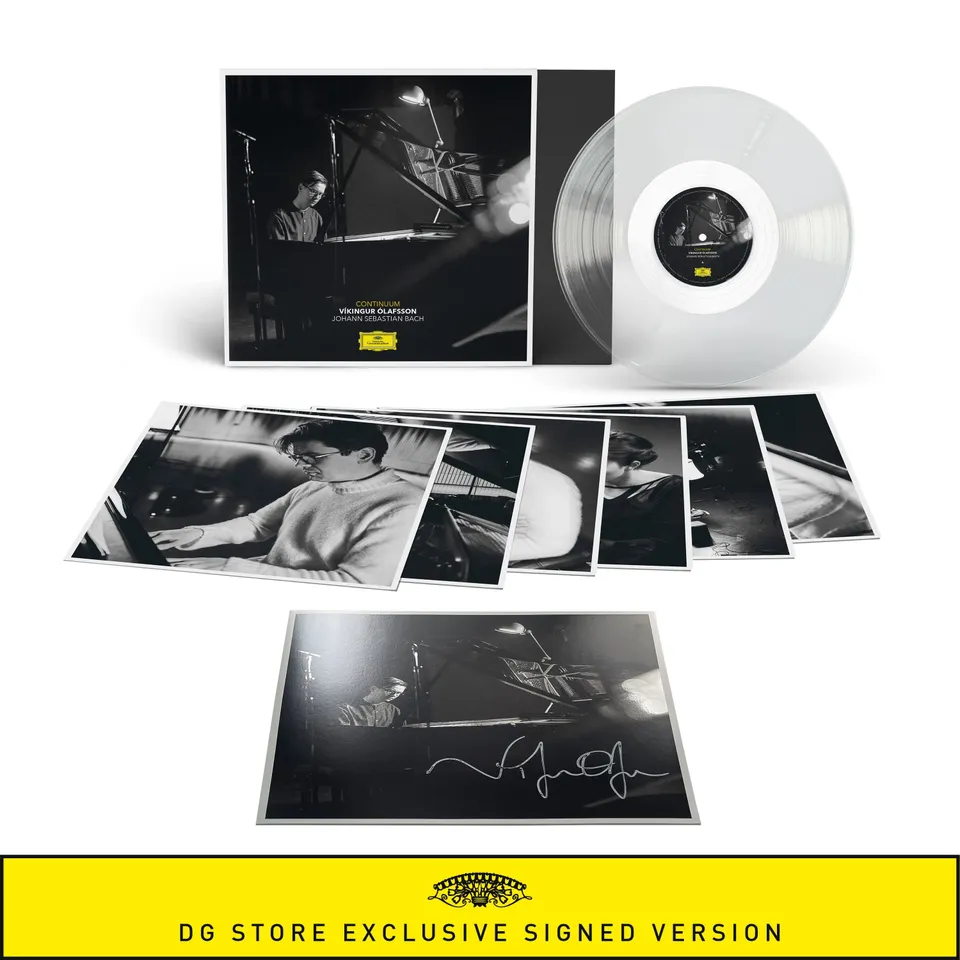 Deutsche Grammophon Continuum Crystal Clear Vinyl signiert