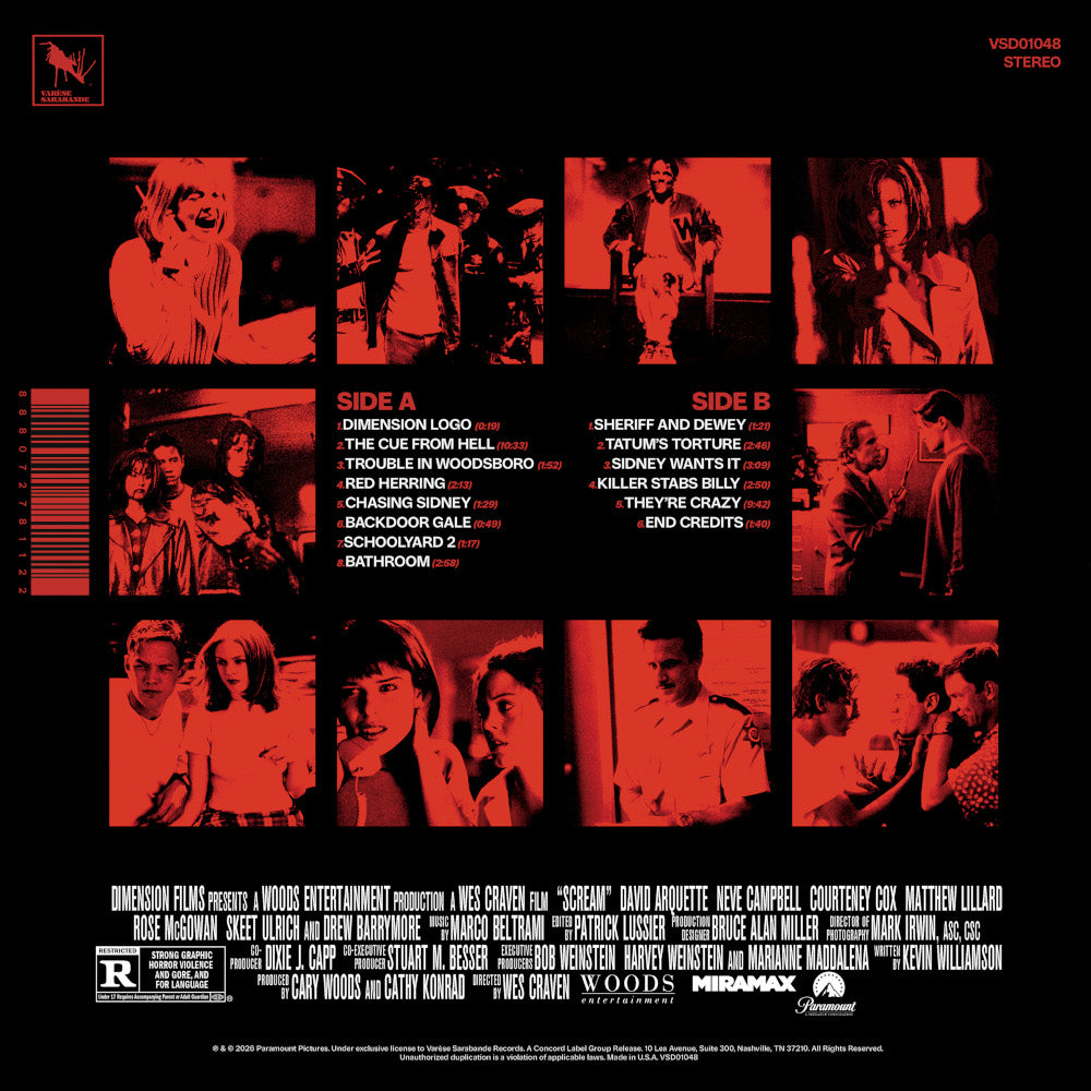 Deutsche Grammophon Scream Soundtrack Vinyl LP farbig Jubiläum