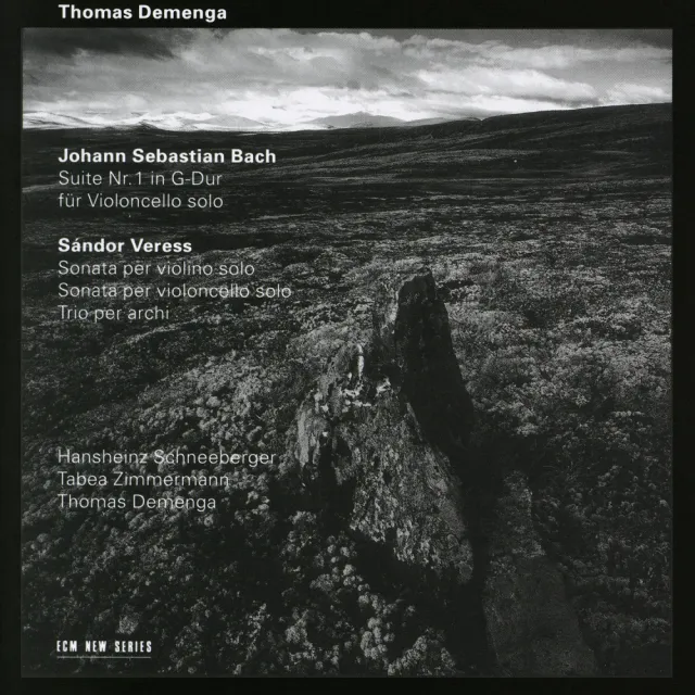 ECM New Series Bach Veress CD Violine