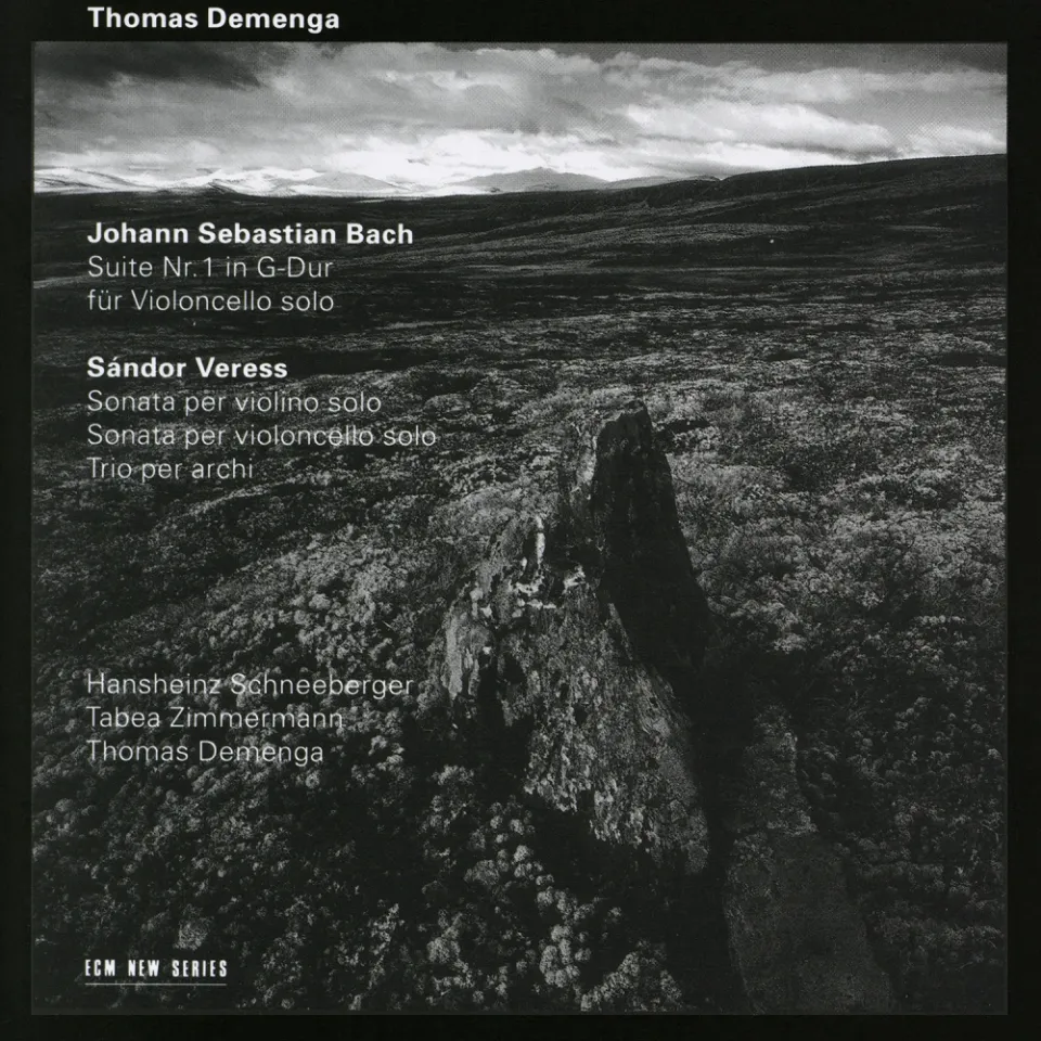 ECM New Series Bach Veress CD Violine