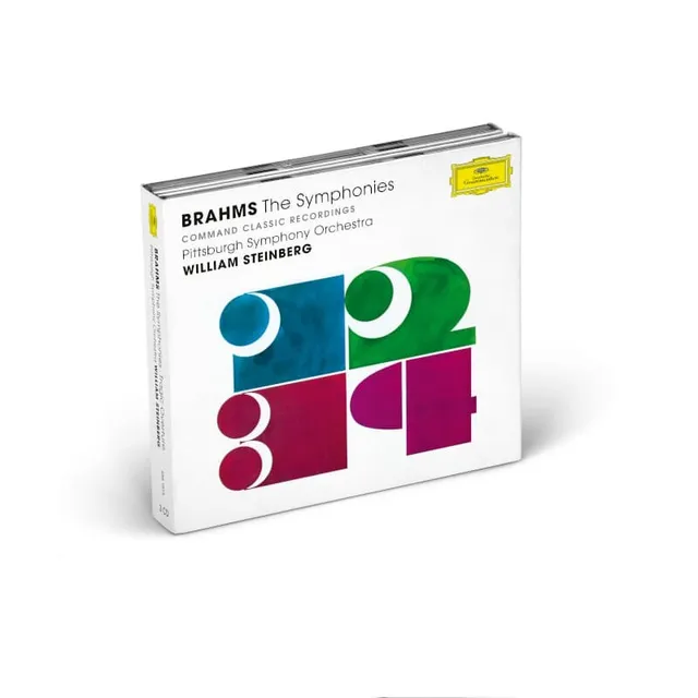 Deutsche Grammophon Steinberg Brahms Sinfonien CD Box 3CD Remaster