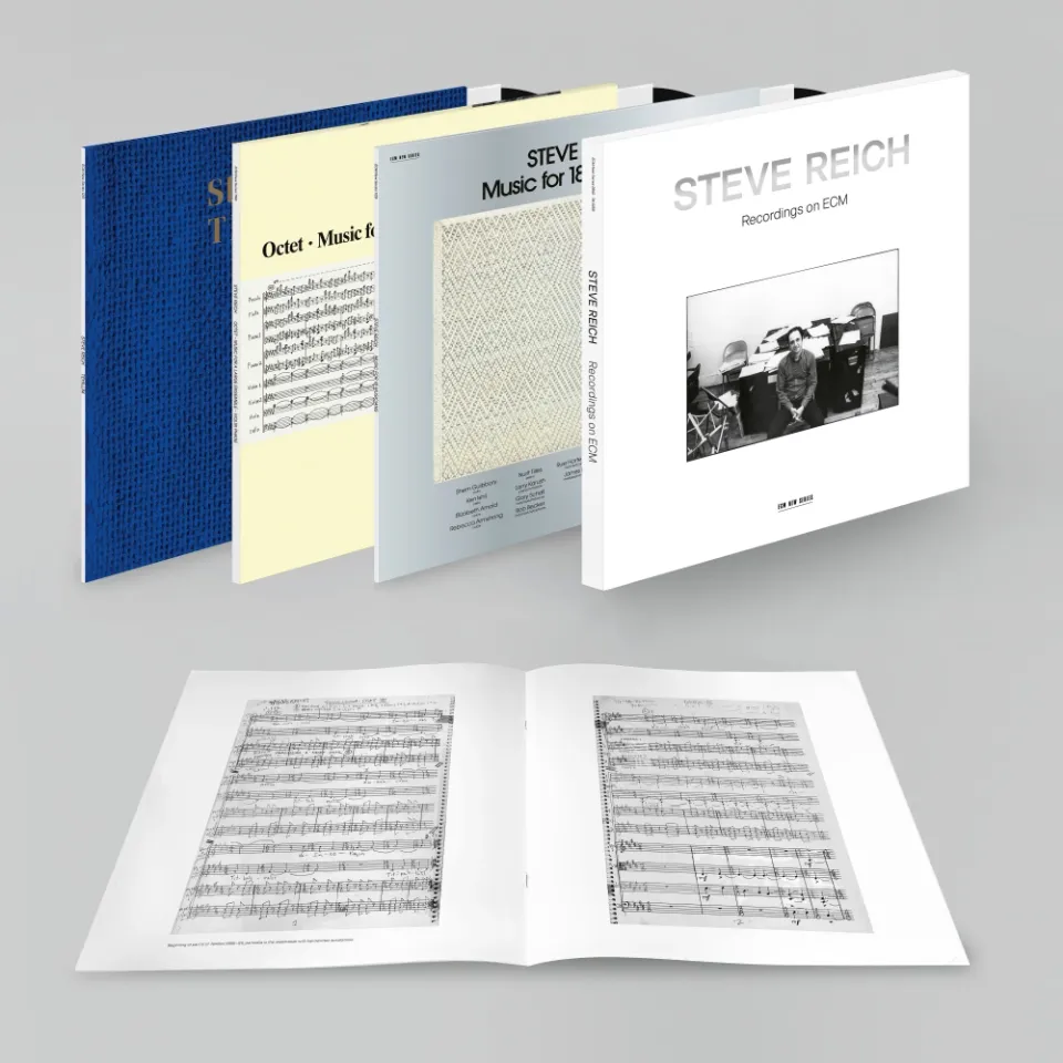 ECM Records Steve Reich Recordings Vinyl-Box 3LP