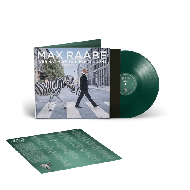 Deutsche Grammophon Max Raabe schlechte Laune grüne Vinyl LP
