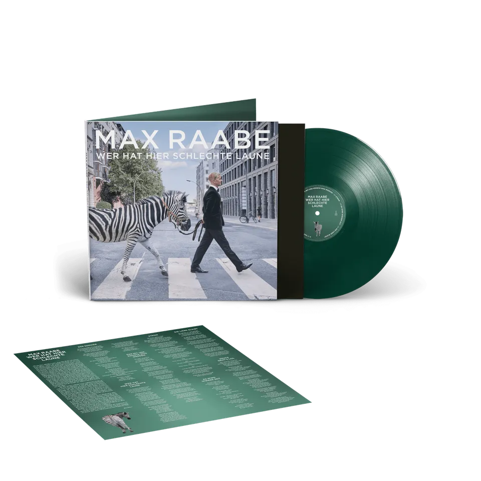 Deutsche Grammophon Max Raabe schlechte Laune grüne Vinyl LP