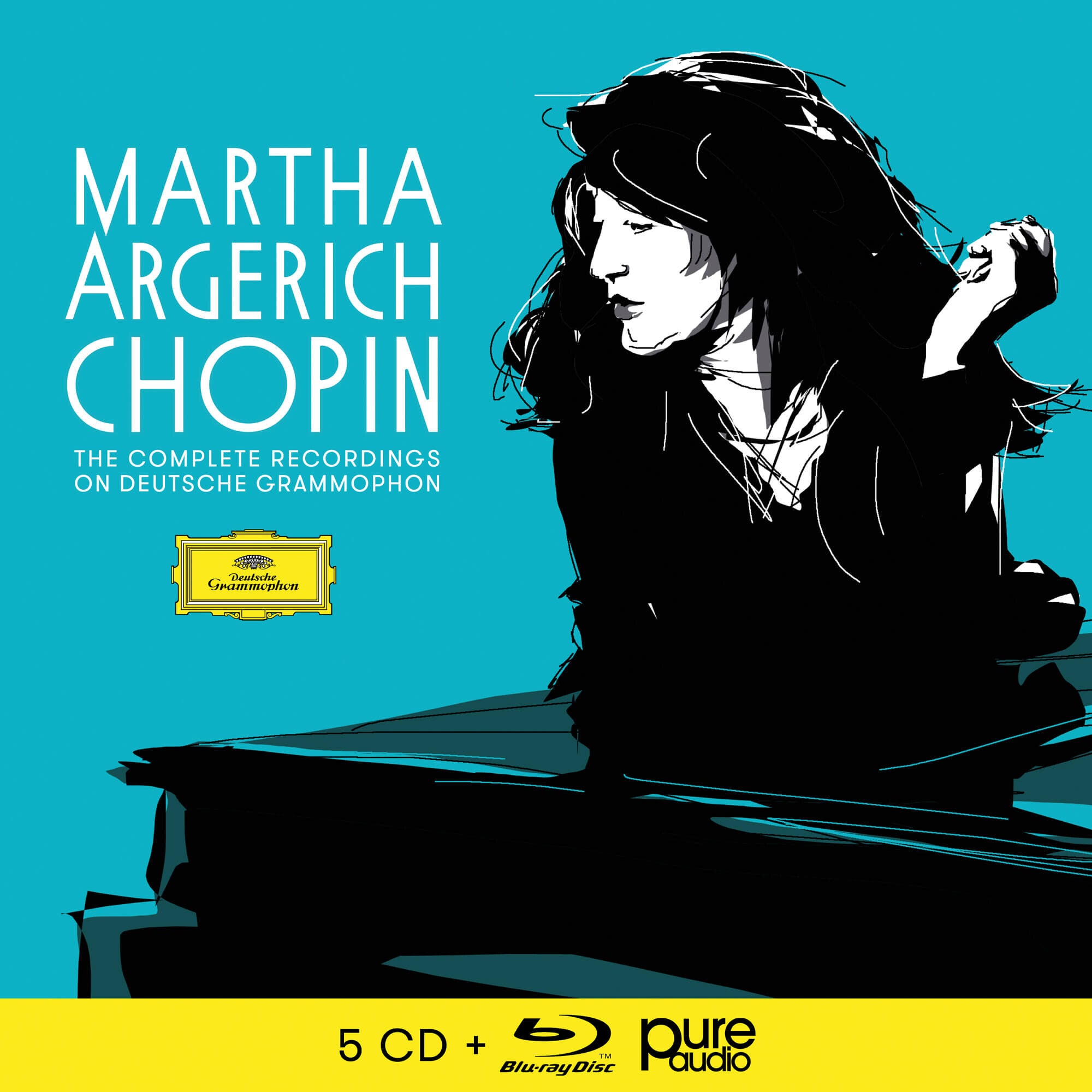 Deutsche Grammophon Argerich Chopin Edition 5CD+Blu-ray