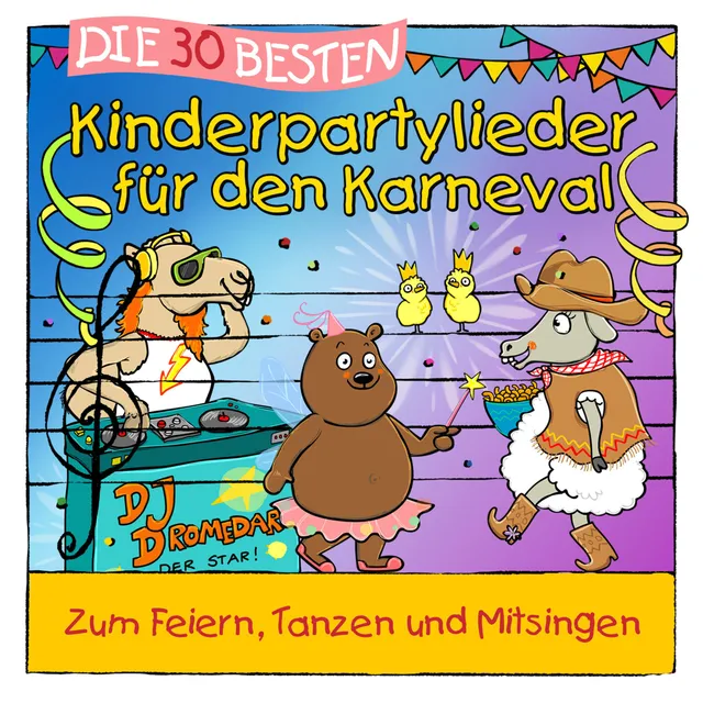 Lamp und Leute Die 30 besten Kinderpartylieder für den Karneval CD