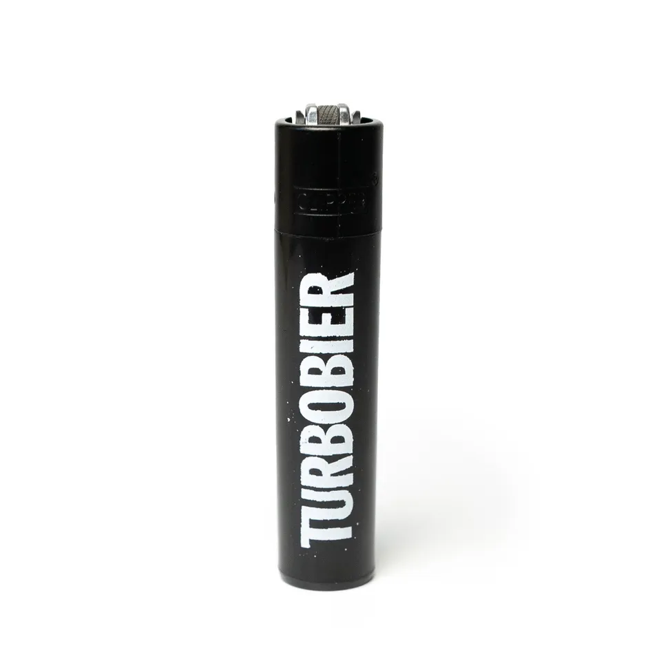 TURBOBIER Feuerzeug Clipper mit Flaschenöffner