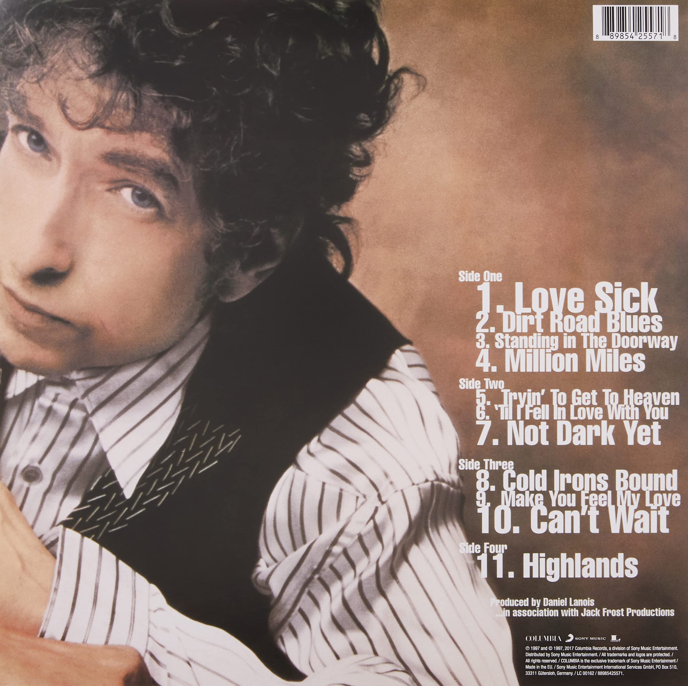 Bob Dylan Time Out of Mind 20th Anniversary Vinyl LP 2-LP+7"