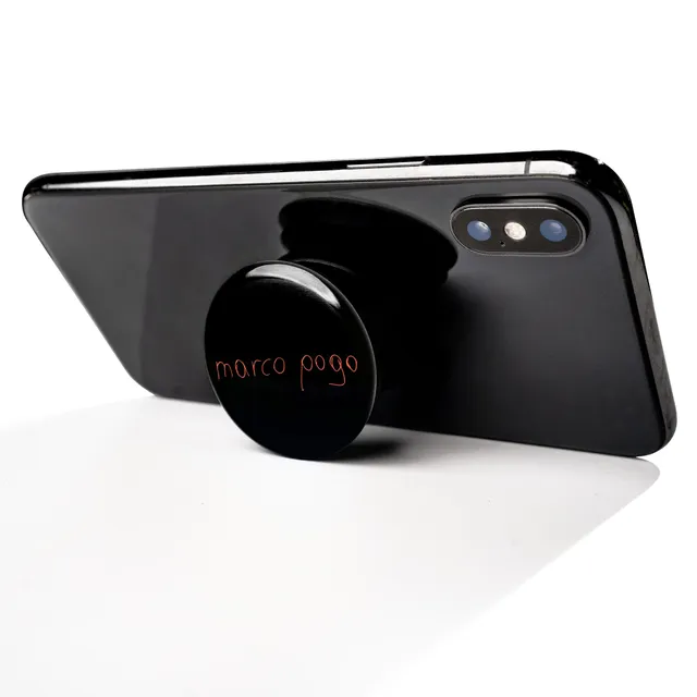 Marco Pogo Handyhalterung PopSocket schwarz Klebe-Halt