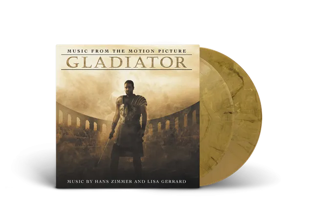 Deutsche Grammophon Gladiator Soundtrack Vinyl Gold Marble