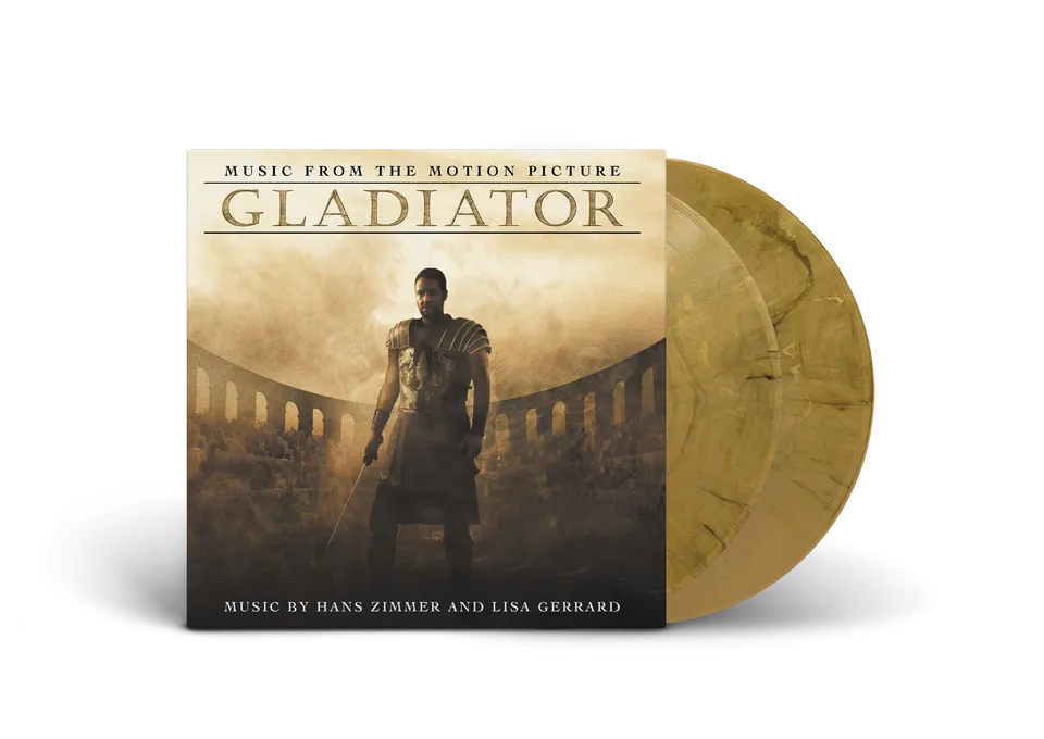 Deutsche Grammophon Gladiator Soundtrack Vinyl Gold Marble