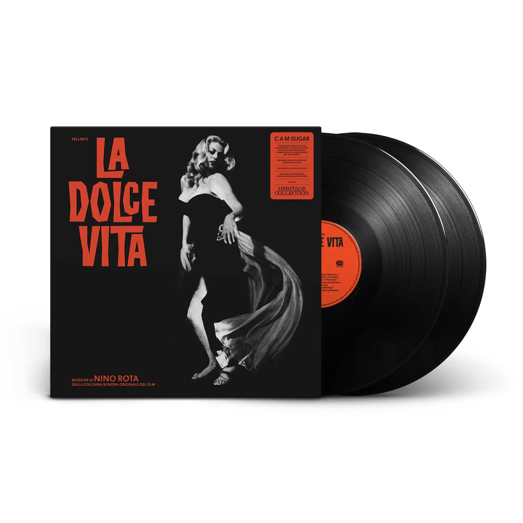 Deutsche Grammophon Nino Rota La Dolce Vita Soundtrack Doppel-LP Remaster