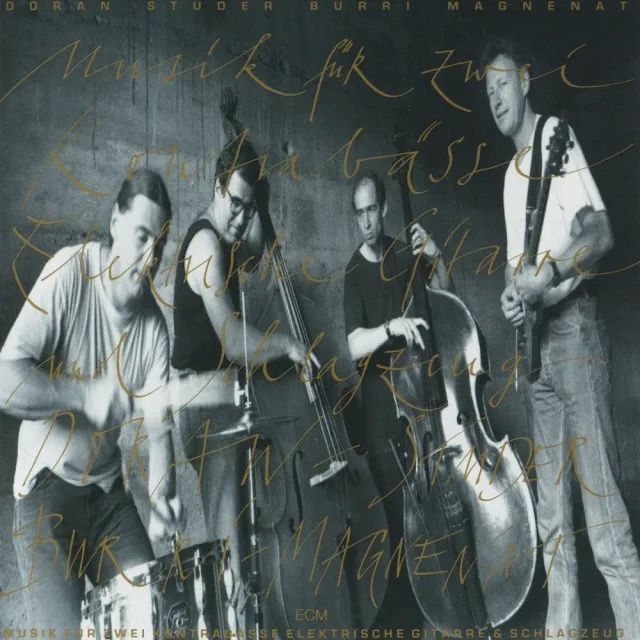 ECM Musik für zwei Kontrabässe CD Jazz-Quartett