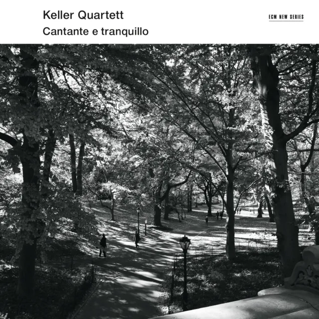 ECM Records Keller Cantante e tranquillo CD Quartett