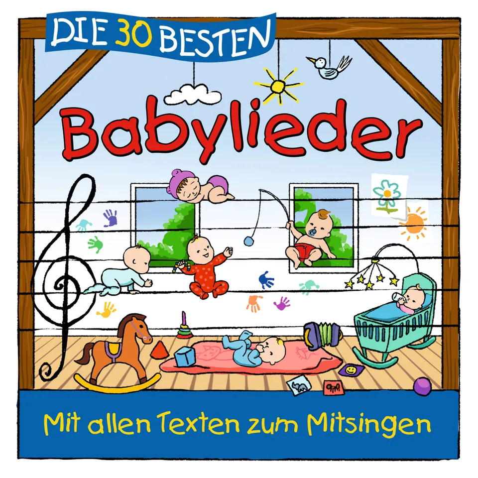 Lamp und Leute Die 30 besten Babylieder Baby-CD Geschenk zur Geburt