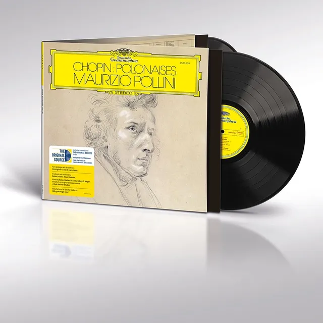 Deutsche Grammophon Pollini Chopin Polonaises Doppel-LP 45rpm AAA