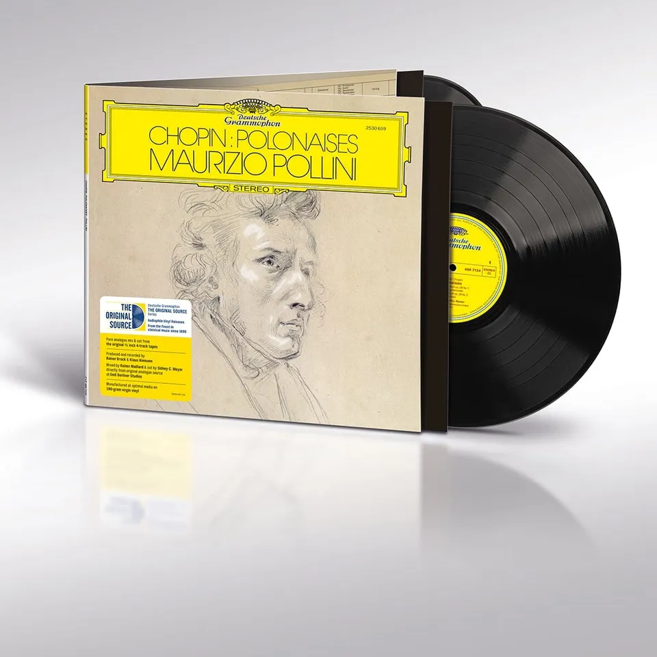 Deutsche Grammophon Pollini Chopin Polonaises Doppel-LP 45rpm AAA