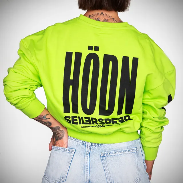Seiler und Speer Hödn Sweatshirt grün Girly Oversize