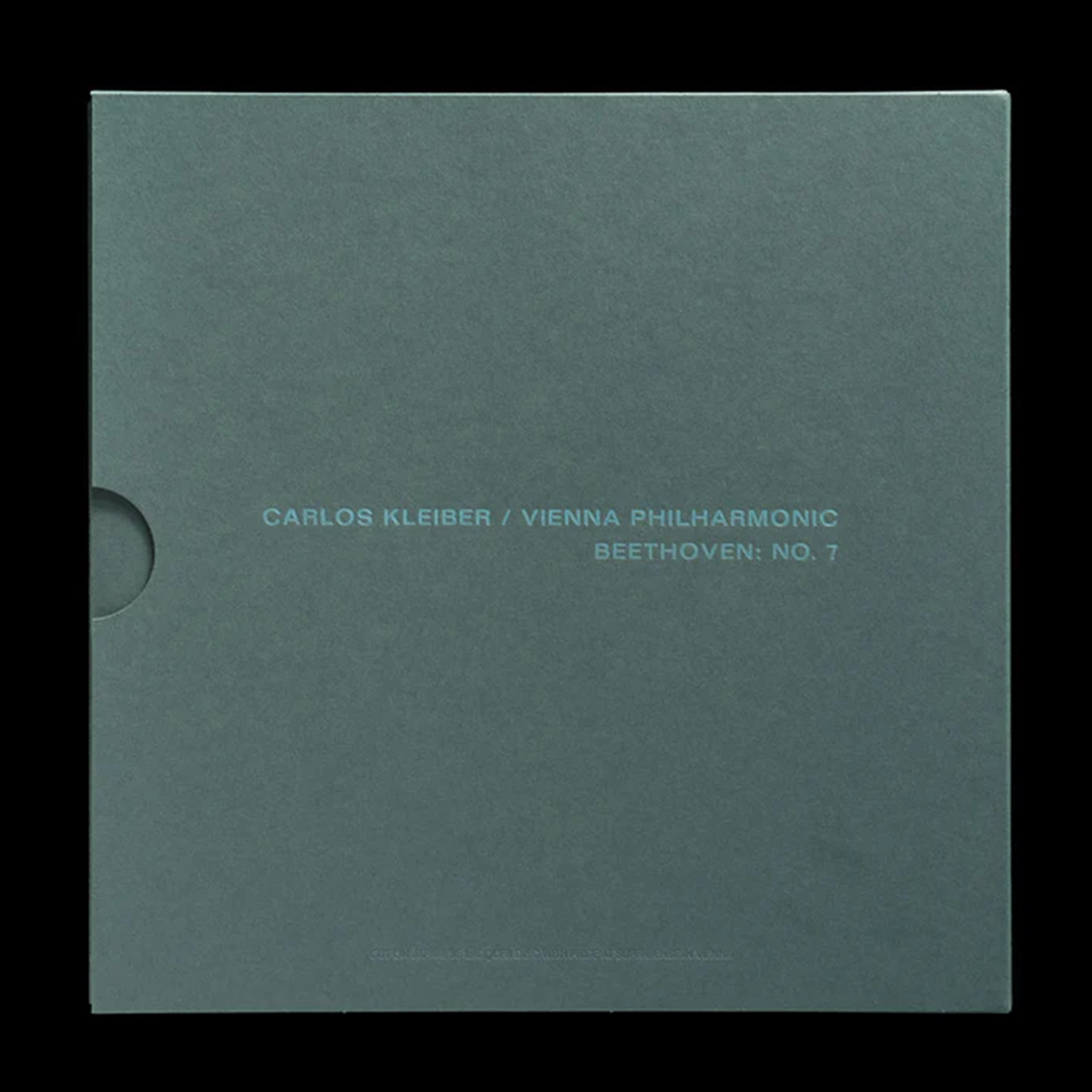 Deutsche Grammophon Kleiber Beethoven Sinfonie 7 Vinyl Box Booklet