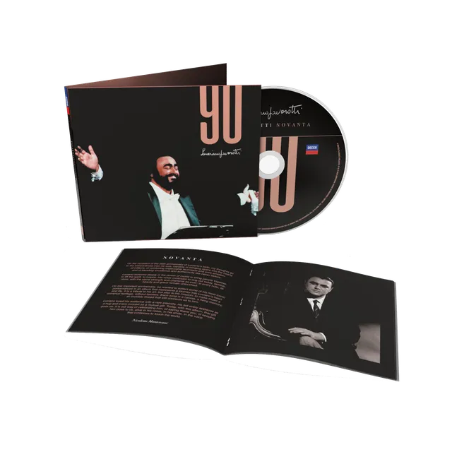 Deutsche Grammophon Pavarotti Novanta CD Greatest-Hits Album