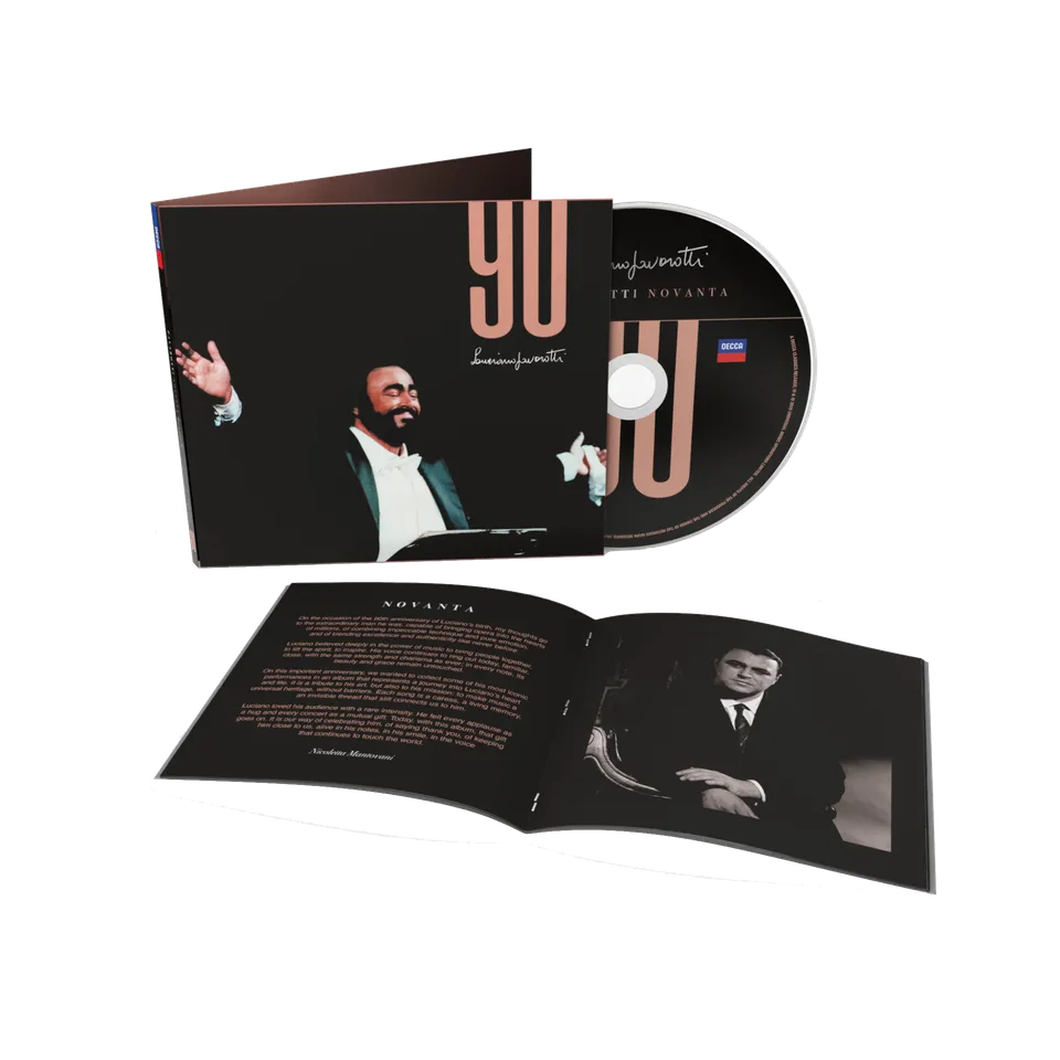 Deutsche Grammophon Pavarotti Novanta CD Greatest-Hits Album
