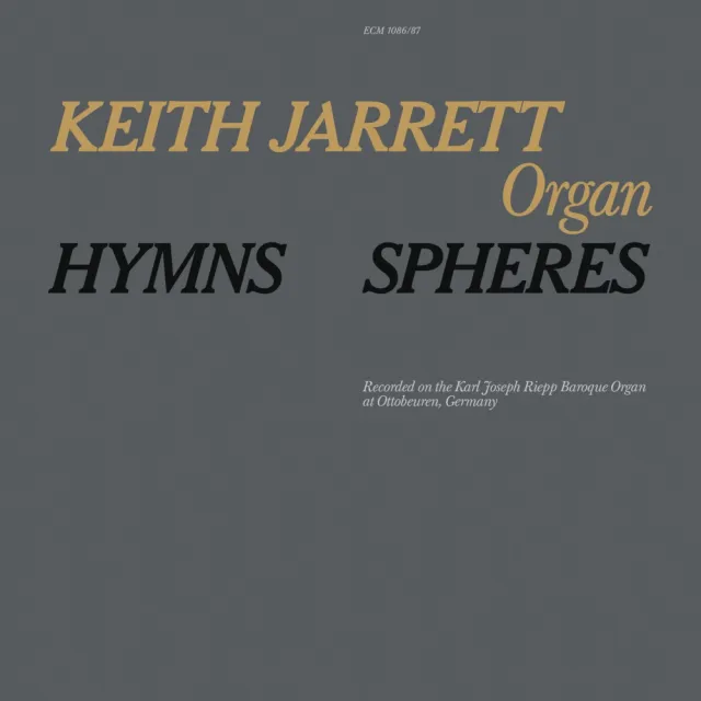 ECM Keith Jarrett Hymns / Spheres Doppel-CD Orgel