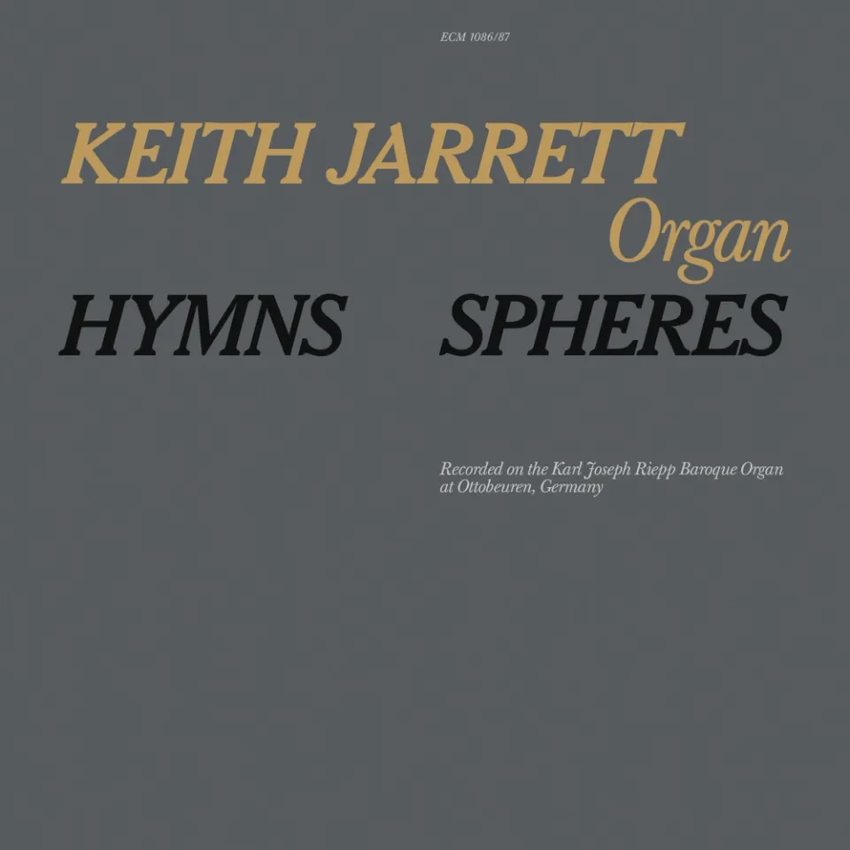 ECM Keith Jarrett Hymns / Spheres Doppel-CD Orgel