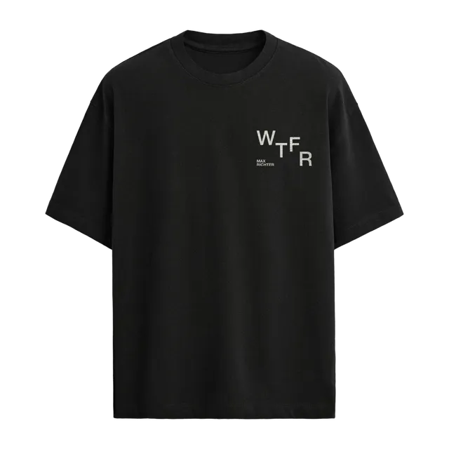 Max Richter While The Flood Rages T-Shirt L Bio-Baumwolle