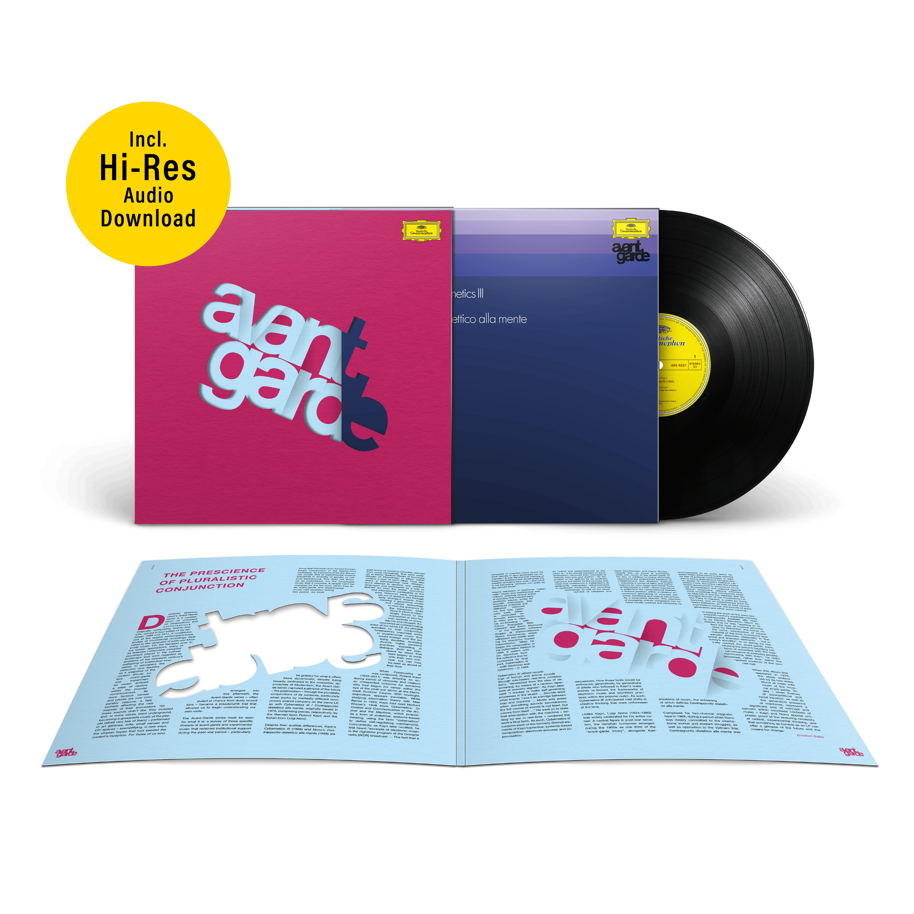 Deutsche Grammophon Avantgarde Series Premium Vinyl Bundle 3LP