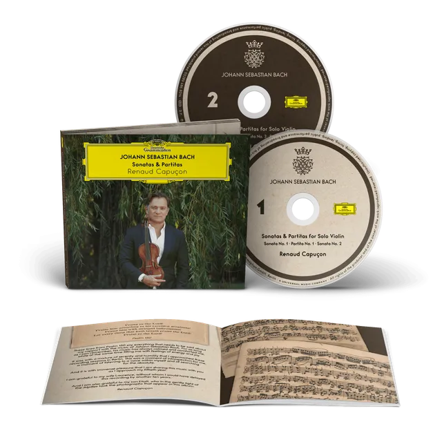 Deutsche Grammophon Capuçon Bach Sonaten Partiten 2CD Solo
