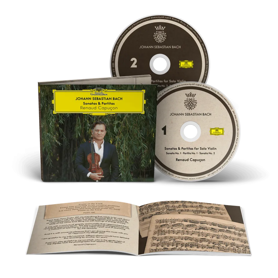Deutsche Grammophon Capuçon Bach Sonaten Partiten 2CD Solo