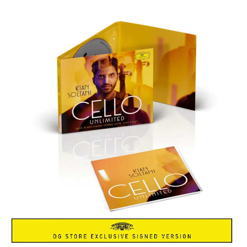 Deutsche Grammophon Kian Soltani Cello Unlimited CD signiert